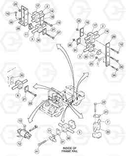 87272 Traction Hoses Installation DD126HF S/N 53537 -, Volvo Construction Equipment