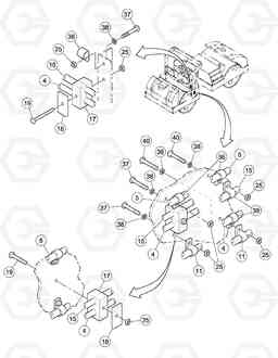 86118 Traction Hoses Installation DD126HF S/N 53537 -, Volvo Construction Equipment