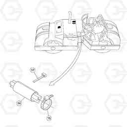 82777 Steering Hoses Installation DD126HF S/N 53537 -, Volvo Construction Equipment