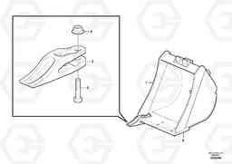 92647 Buckets for Quickfit ATTACHMENTS ATT. COMPACT EXCAVATORS BUCKET&HAMMER, Volvo Construction Equipment