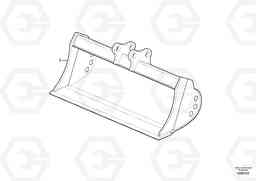 82864 Grading bucket ATTACHMENTS ATT. COMPACT EXCAVATORS BUCKET&HAMMER, Volvo Construction Equipment