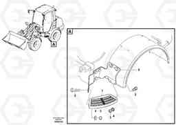 90388 Foot step L20F, Volvo Construction Equipment