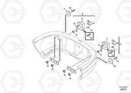 70727 Lighting, rear L25F, Volvo Construction Equipment