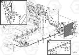 102835 Air conditioning line, cooling and heater EW140C, Volvo Construction Equipment