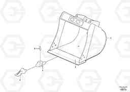 84374 Buckets for Quickfit ATTACHMENTS ATT. COMPACT EXCAVATORS BUCKET&HAMMER, Volvo Construction Equipment
