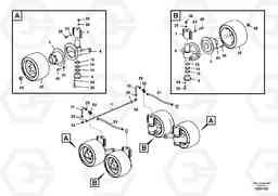 92363 Front Wheel Installation ABG4361 S/N 0847503050 -, Volvo Construction Equipment