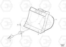 82845 Buckets for Quickfit ATTACHMENTS ATT. COMPACT EXCAVATORS BUCKET&HAMMER, Volvo Construction Equipment