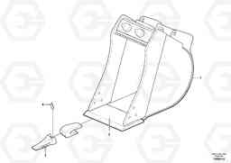 77794 Buckets for Quickfit ATTACHMENTS ATT. COMPACT EXCAVATORS BUCKET&HAMMER, Volvo Construction Equipment