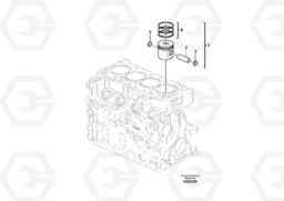 70409 Piston L25F, Volvo Construction Equipment