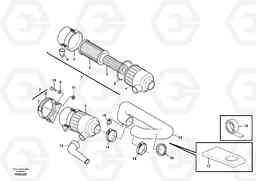 50221 Air filter, mounting L25F, Volvo Construction Equipment