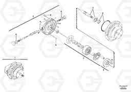 72919 Travelling gear motor assy / without brake EC15C, Volvo Construction Equipment