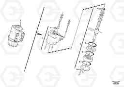 39048 Steering valve. L25F, Volvo Construction Equipment