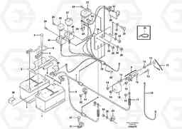 82443 Battery - Relay-group L45B S/N 1941500 - S/N 1951500 -, Volvo Construction Equipment