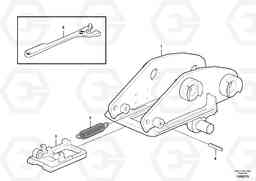 82659 Tool holder / mechanical control ECR48C, Volvo Construction Equipment