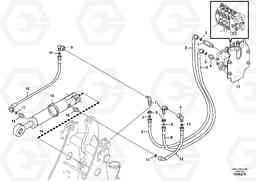 41948 Hydraulic lines - lift hydraulic L25F, Volvo Construction Equipment