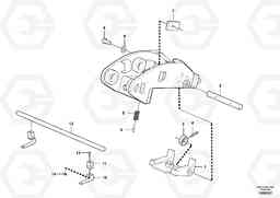 95324 Tool holder / mechanical control EC35C, Volvo Construction Equipment