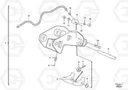 83197 Tool holder / hydraulic control ECR48C, Volvo Construction Equipment