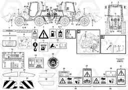 68363 Sign plates and decals L20F, Volvo Construction Equipment