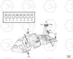 92698 Rocker switch panel L20F, Volvo Construction Equipment