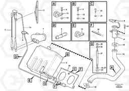 97679 Windscreen washer and wiper A35E, Volvo Construction Equipment