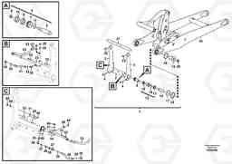 67657 Attachment mounting plate - Quick change, hydraulic L25F, Volvo Construction Equipment