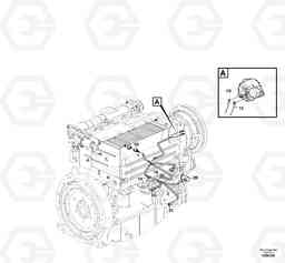 70729 Cable harness, engine L25F, Volvo Construction Equipment