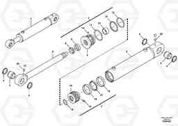 67665 Hydraulic cylinder, lifting L25F, Volvo Construction Equipment