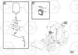 90365 Rotating beacon L25F, Volvo Construction Equipment