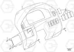 46540 Instrument panel L25F, Volvo Construction Equipment