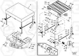 95116 Operator Canopy installation ABG4361 S/N 0847503050 -, Volvo Construction Equipment