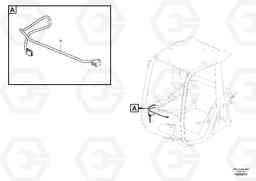 70740 Cable harness, windshield washer L25F, Volvo Construction Equipment
