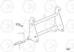 67659 Attachment bracket L25F, Volvo Construction Equipment