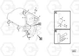 67986 Work light Installation DD112HF/DD118HF/HA/HFA S/N 197518 -, Volvo Construction Equipment