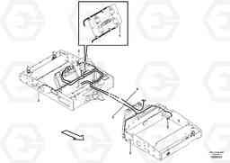 72756 Work light Installation DD132HF/DD138HF/HA/HFA S/N 197527-, Volvo Construction Equipment