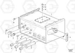 85050 Hydraulic Tank Assembly SD130D/DX/F S/N 600012 -, Volvo Construction Equipment