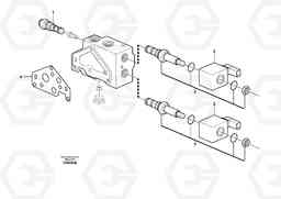 71439 Valve section EC18C, Volvo Construction Equipment