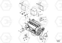 102432 Engine assembly SD110C/SD110, Volvo Construction Equipment