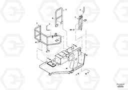 97637 Railing Assembly SD110C/SD110, Volvo Construction Equipment