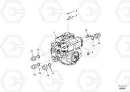 83642 Vibration Pump Assembly SD110C/SD110, Volvo Construction Equipment