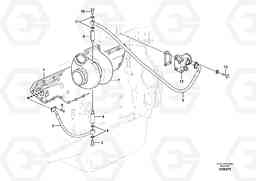 93102 Water pipe L220F, Volvo Construction Equipment