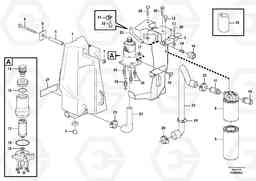 86937 Hydraulic oil tank, with fitting parts EC18C, Volvo Construction Equipment