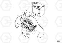 102037 Fuel system. SD110C/SD110, Volvo Construction Equipment