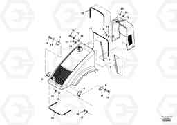 97971 Hood Installation SD110C/SD110, Volvo Construction Equipment