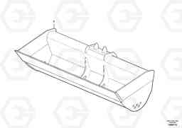 77771 Grading bucket ATTACHMENTS ATT. COMPACT EXCAVATORS BUCKET&HAMMER, Volvo Construction Equipment