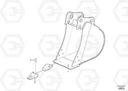 77756 Bucket ATTACHMENTS ATT. COMPACT EXCAVATORS BUCKET&HAMMER, Volvo Construction Equipment