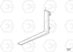106413 Fork tines ATTACHMENTS ATT. COMPACT WHEEL LOADERS GEN. F, Volvo Construction Equipment