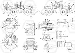 52164 Sign plates and decals L350F, Volvo Construction Equipment