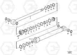 97111 Boom cylinder EW160C, Volvo Construction Equipment