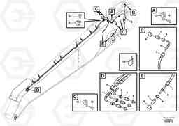 87001 Automatic lubrication system, grabarm EW210C, Volvo Construction Equipment