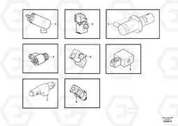 72590 Solenoid valves, reference list L25F, Volvo Construction Equipment